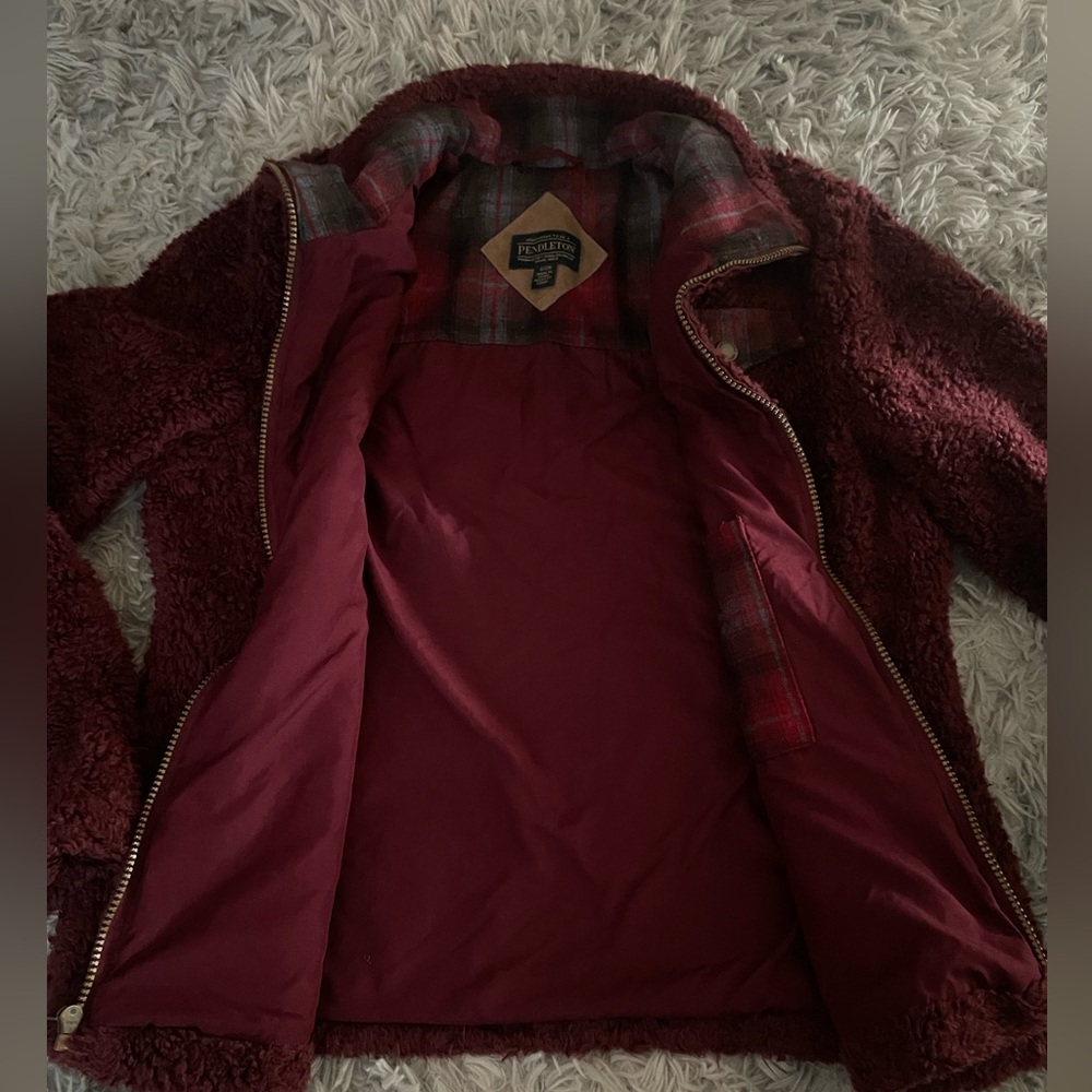 Pendleton‎ Fuzzy Zip Jacket - image 5